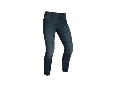 OXFORD Jeanshose "AAA Jean", Slim Herren, Material Gr. 34, blau,