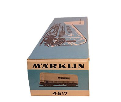 Märklin 4517 - Planewagen 4-Achsig - HO - 1:87 - Originalverpackung