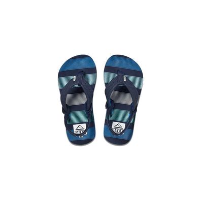 REEF Kleinkinder Flip Flop Little Ahi deep sea stripes - Größe in US