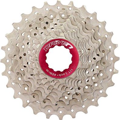 Kassette 10-fach, metallic 11-28, 11-12-13-14-15-17-19-21-24-28, SunRace, CSRX0