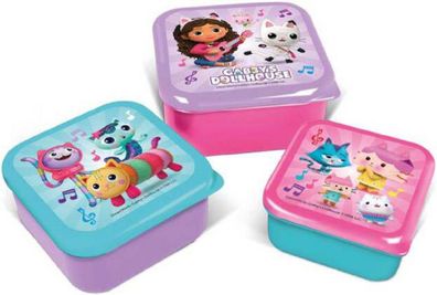 Gabby's Dollhouse 3-in-1 Snack Box Lunchbox Brotdose