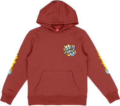 Santa Cruz Youth Flaming Dice Dot Hood SCY-H3370