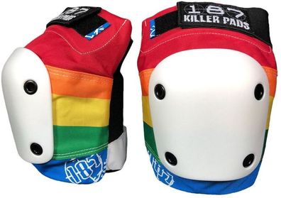 187 Sportprotektoren Lim Knee Pads Rainbow 1898