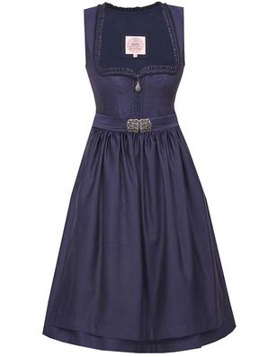 Dirndl Mühldorf 65cm Länge navy