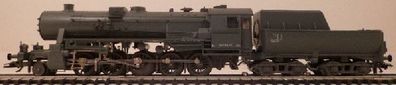 Maerklin 3393 Dampflok BR 52 3604 DRG grau Wannentende Spur H0