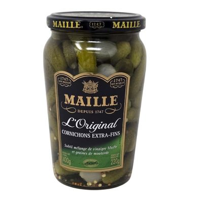 Maille Mini Gurken Cornichons Extra fein: Köstliche Delikatesse aus Frankreich