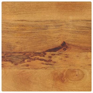 vidaXL Tischplatte 60x60x3,8 cm Quadratisch Massivholz Mango