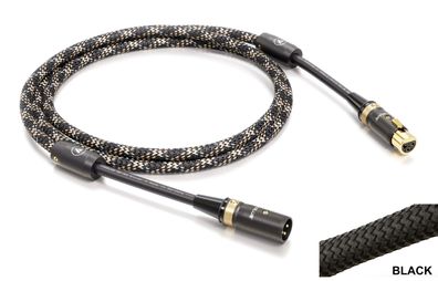 Viablue NF-S2 Silver / HighEnd Digitalkabel 110 Ohm / AES - EBU - DMX / T8 / Black