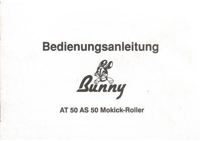 Bedienungsanleitung Winking Bunny Mokick Roller AT 50 AS 50