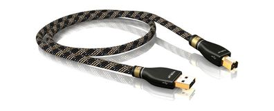 Viablue KR-2 Silver A-B / HighEnd USB-Kabel / Stecker A auf B / Cobra
