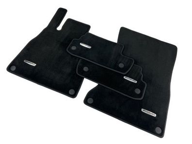 Original AMG Exklusiv Fussmatten schwarz Mercedes S-Klasse 217 Velours Leder OEM