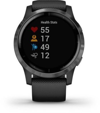 Garmin Vivoactive 4 GPS-Multisport-Smartwatch Black - Akzeptabler Zustand