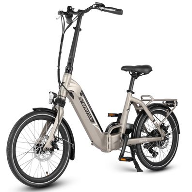 City E Bike, Elektrofahrrad, 40NM 250W Motor 36V 374.4Wh Batterie, 7 Gang Schaltung