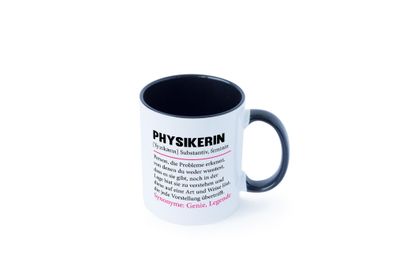 Physikerin | Spruch | Physik | Humor v2 Tasse - Geschenk