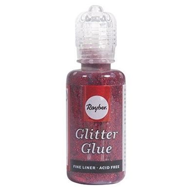 Rayher Glitter Glue 20ml Weinrot 33840290