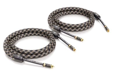 Viablue NF-S6 AIR / Referenz-Cinchkabel / 6-fach Schirm / T8 / 1 Paar / Cobra