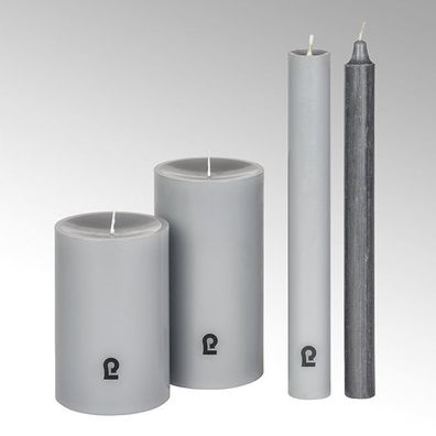 Lambert Kerze gezogen schiefer H 25 D 2,1 CM 39629 SP25-2
