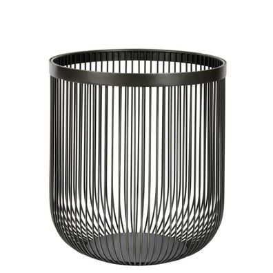 Lambert Cipolla Korb klein Eisendraht anthrazit H25 D23cm 41159