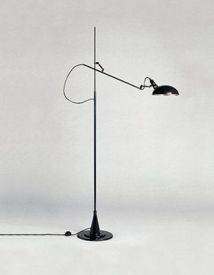 Lambert Switch On Stehleuchte 1-armig H 160 cm - 225 cm, Fuß D 28 cm, Reflektor D