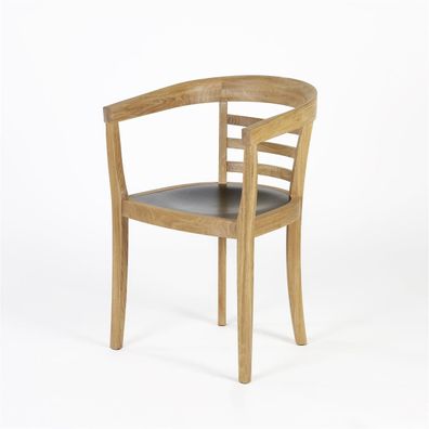 Lambert Julius Stuhl Eiche massiv, natur geölt, 53 x 53 x 78 cm, Sitzhöhe 45 cm 56064