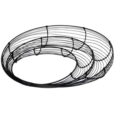 Lambert Franzi Dekokranz Stahl, schwarz, groß D 55 cm 41135 SP25
