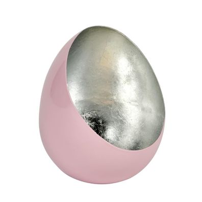 Lambert Casati Windlicht Eisen, orchidee/silber H12 D10 cm 41117