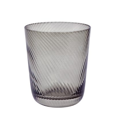 Lambert Korfu, Trinkglas grau, H 10 cm D 8,5 cm 10305