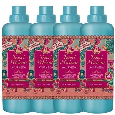 Tesori d'Oriente Ayurveda Spülung 4x 760 ml - Aromatische Pflege aus Italien
