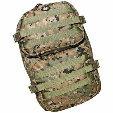MFH US Rucksack Assault II Outdoor Trekking Wandern digital woodland 30 x 48 x 27 cm