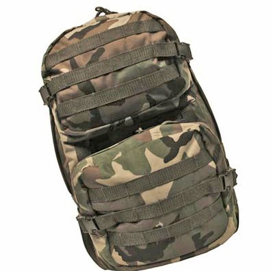 MFH US Rucksack Assault II Outdoor Trekking Wandern woodland 30 x 48 x 27 cm