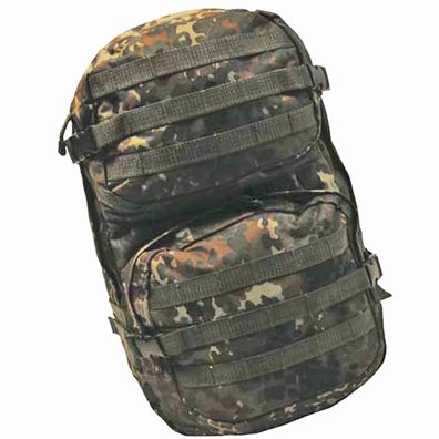 MFH US Rucksack Assault II Outdoor Trekking Wandern flecktarn 30 x 48 x 27 cm