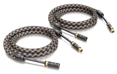 Viablue NF-S6 AIR / Referenz XLR-Kabel / 6-fach Schirm / T8 / 1 Paar / Cobra