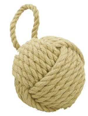Türstopper Seemannsknäul beige