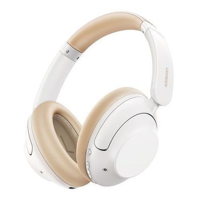 Ugreen HiTune Max5 Over-Ear Bluetooth-Kopfhoerer mit Hybrid-ANC in Weiss