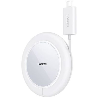 Ugreen CD245 MagSafe-kompatibles Qi-Ladegeraet, 15W, mit USB-C Kabel, kabellos, W