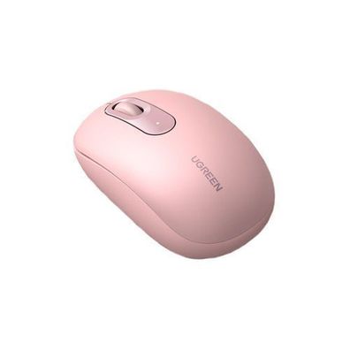 Ugreen MU105 Kabellose USB 2.4GHz Maus - Rosa, Ergonomisches Design