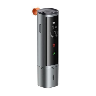 Baseus SafeJourney Pro Series - Professioneller Alkoholtester, 470mAh, Grau