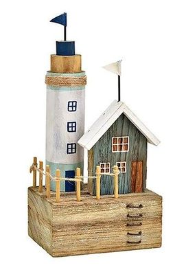 Seaside Harmony Leuchtturm mit Haus
