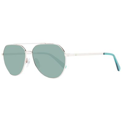 Benetton Sonnenbrille BE7034 402 57 Herren Silber