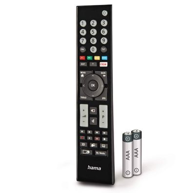 Hama Ersatz Fernbedienung für Grundig Smart TV LED OLED Netflix Streaming App