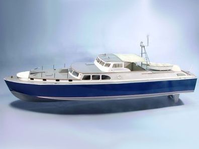 Dumas Boats Dauntless Motoryacht in 1:16 Bausatz Krick ds1211