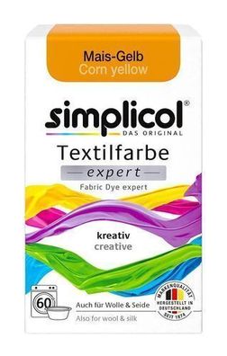 Simplicol Expert Stoff-Farbstoff Mais-Gelb 150 g