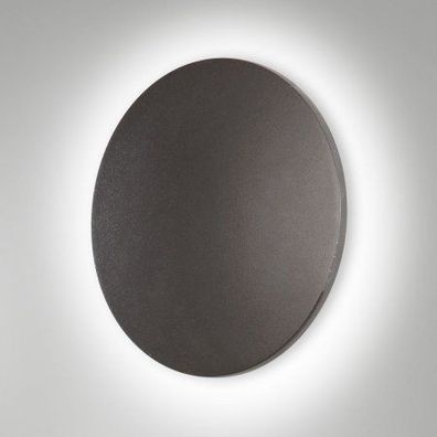 Fabas Luce 6544-22-294 LED Wandleuchte Zon 24cm dunkelgrau 3000K IP65