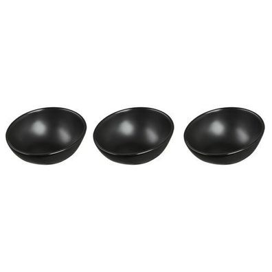 Dipschele Set 3 Tlg. Salsa 7,5 cm schwarz Ambition