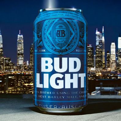 BUD LIGHT BEER 12 Dosen 355ML- Amerikanisches Leichtbier MIT 4,2