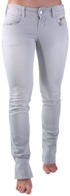 Original Levi's Damen Jeanshose Red Tab Girls Slim Fit Chalk Worn HellGrau