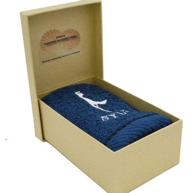 Sylt-Gästehandtuch in Geschenkbox