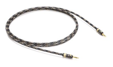 Viablue EPC-4 Silver / HighEnd Klinkenkabel / T8 stereo / 3,5 mm Jack / Cobra