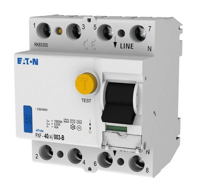 1St. Eaton 300299 PXF-40/4/003-B FI-Schalter, 40A, 4p, 30mA, Typ B