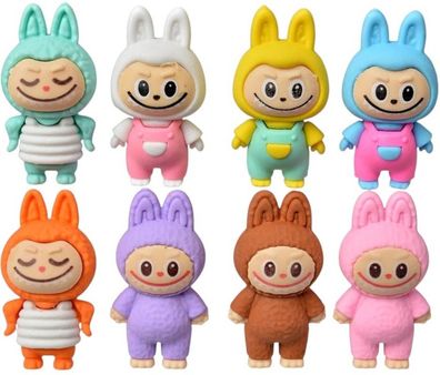 Labubu Radiergummi - Blind Box - 8 Designs - Zufallsauswahl